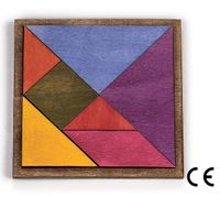 Montessori Ahşap Zeka Oyunları / w-Tangram 14