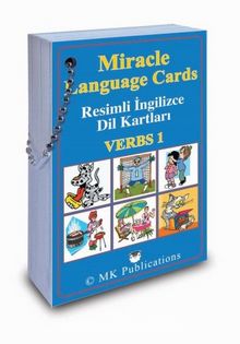 Miracle Language Cards - Verbs 1 / Resimli İngilizce Dil Kartları