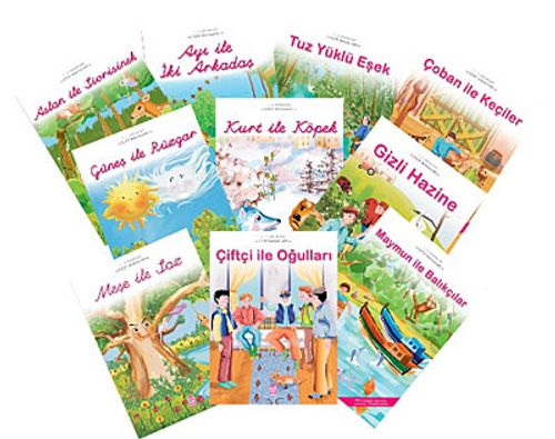 Ezop Masalları 10 Kitap Takım