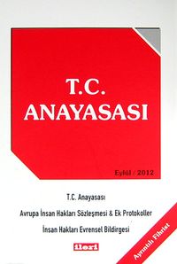T.C. Anayasası - Eylül 2012