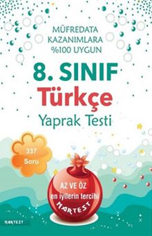 8. Sınıf Türkçe Yaprak Test 