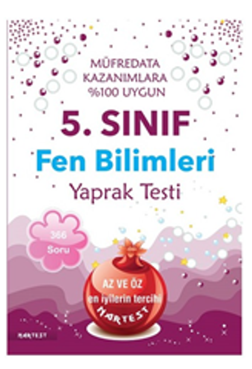 5. Sınıf Fen Bilimleri Yaprak Testi