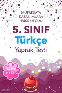 5. Sınıf Türkçe Yaprak Testi