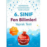 6. Sınıf Fen Bilimleri Yaprak Testi