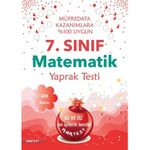 7. Sınıf Matematik Yaprak Testi