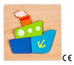 Montessori Ahşap Zeka Oyunları / w-Basic Parts SHIP