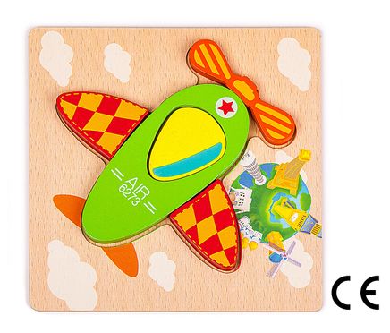 Montessori Ahşap Zeka Oyunları / w-Basic Parts AIR 6273 