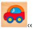 Montessori Ahşap Zeka Oyunları / w-Basic Parts CAR 