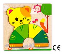 Montessori Ahşap Zeka Oyunları / w-Basic Parts CAT