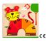 Montessori Ahşap Zeka Oyunları / w-Basic Parts TIGER