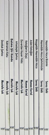 Türk Yazarlarından Günümüz Masalları-Öyküleri Kutulu (10 Kitap) (Set A) (8+Yaş)