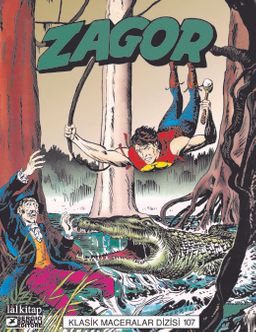 Zagor Klasik Maceralar Cilt 107 / Jean Lafitte'in Hazinesi-Körfez Korsanları-İstikamet Afrika-Cain'in Dönüşü