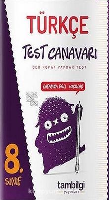 8. Sınıf Türkçe Test Canavarı Yaprak Test