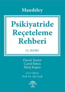Maudsley-Psikiyatride Reçeteleme Rehberi