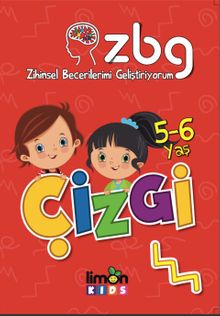 Zihinsel Becerilerimi Geliştiriyorum 5-6 Yaş Çizgi 