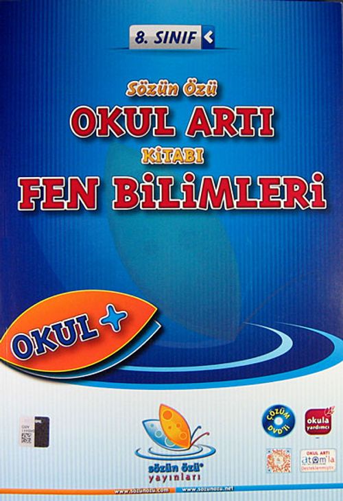 8. Sınıf Sözün Özü Okul Artı Kitabı Fen Bilimleri