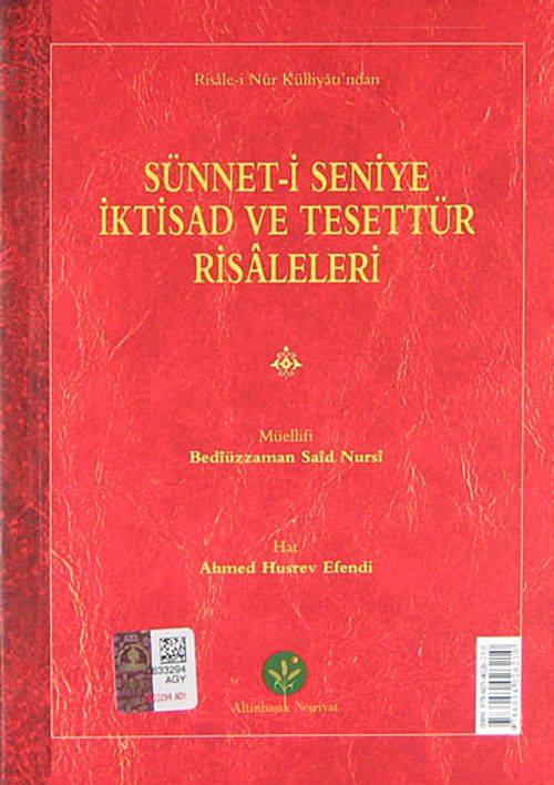 Sünnet-i Seniye İktisad ve Tesettür Risaleleri
