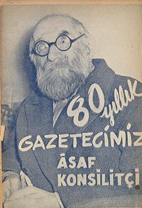 80 Yıllık Gazetecimiz Asaf Konsilitçi (2-D-12)