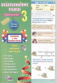 3. Sınıf Değerlendirme Yıldız  Yaprak Test