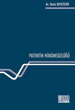 Patentin Hükümsüzlüğü