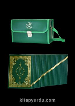 Kur'an-ı Kerim (Hatim Seti Ciltli) (Yeşil)