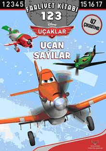 Uçaklar Uçan Sayılar 1-2-3 Faaliyet Kitabı