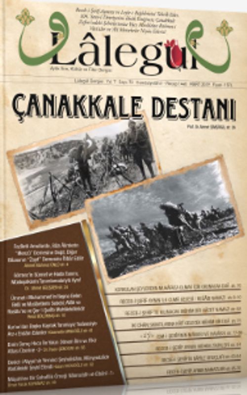 Lalegül Aylık İlim Kültür ve Fikir Dergisi Sayı:73 Mart 2019