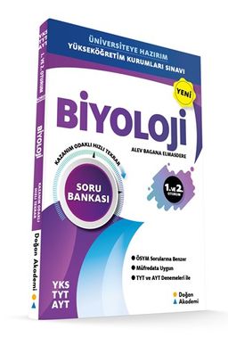 YKS TYT-AYT  Biyoloji Soru Bankası Kazanım Odaklı Hızlı Tekrar