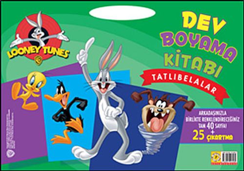 Dev Boyama Kitabı Tatlıbelalar (40 Sayfa + 25 Çıkartma)