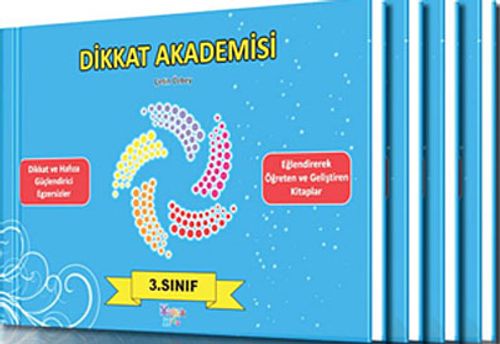 Dikkat Akademisi 3.Sınıf (4 Kitap Takım)