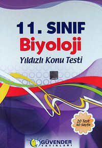 11. Sınıf Biyoloji Yıldızlı Konu Testi (24Test 48Sayfa)