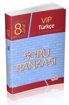 8. Sınıf Vip Türkçe Soru Bankası - Kolektif