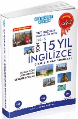 YDT Hazırlık Son 15 Yıl İngilizce Çıkmış Sınav Soruları