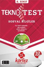 8. Sınıf Sosyal Bilgiler Tekno Test Çözüm Dvd'li