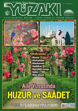 Yüzakı Aylık Edebiyat, Kültür, Sanat, Tarih ve Toplum Dergisi / Sayı: 169 Mart 2019