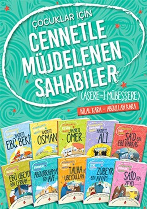 Çocuklar İçin  Cennetle Müjdelenen Sahabiler Seti (10 Kitap)