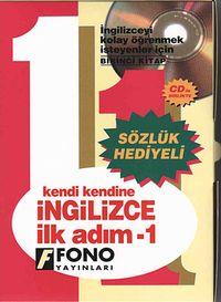 Kendi Kendine İngilizce İlk Adım-1 & (Sözlük Hediyeli+CD ile Birlikte) Kutu İçinde Set