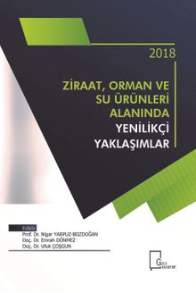 Ziraat, Orman ve Su Alanında  Yenilikçi Yaklaşımlar