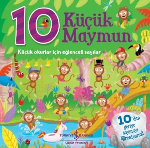 10 Küçük Maymun (Ciltli)