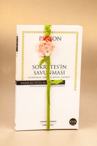 Amigurumi Çiçek Figürlü Kitap Ayracı