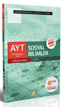 AYT Sosyal Bilimler 25'li Deneme Sınavları 25x16