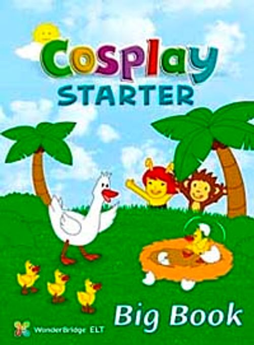 Cosplay Starter Big Book - Okul Öncesi İngilizce Büyük Boy Okuma Kitabı (40x54)