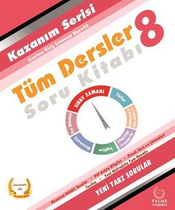 8. Sınıf Tüm Dersler Kazanım Serisi Soru Kitabı