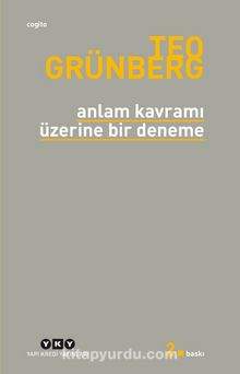Anlam Kavramı Üzerine Bir Deneme - Prof. Dr. Teo Grünberg