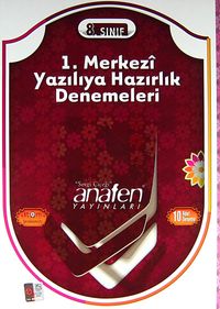 8. Sınıf 1. Merkezi Yazılıya Hazırlık Denemeleri (10 Deneme)