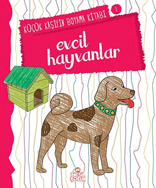 Evcil Hayvanlar / Küçük Kaşifin Boyama Kitabı -1