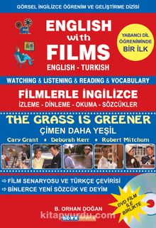 English With Films The Grass İs Greener Filmlerle İngilizce Çimen Daha Yeşil & Watching Listening Reading Vocabulary English-Turkish