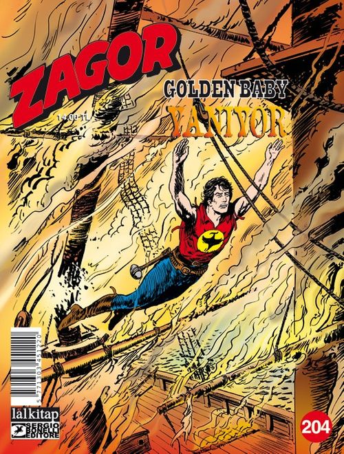 Zagor Sayı 204 / Golden Baby Yanıyor