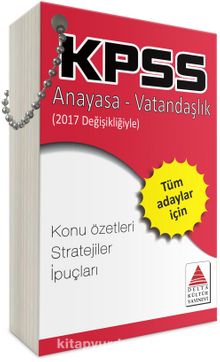 KPSS Anayasa-Vatandaşlık Strateji Kartları - İbrahim Kaygısız