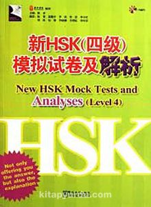 New HSK Mock Tests and Analyses Level 4 +MP3 CD (Çince Yeterlilik Sınavı) - Chen Xiang